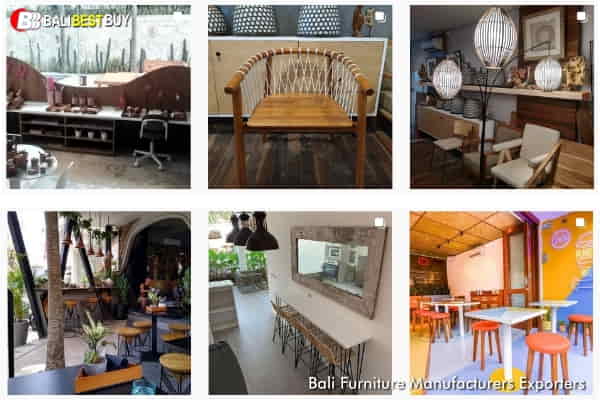 Bali furniture manufacturers exporters