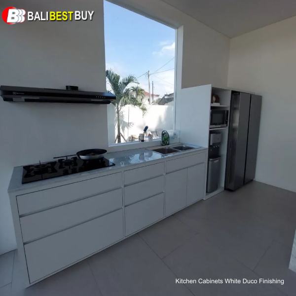 Kitchen Cabinets White Duco Bali Furniture