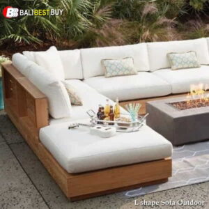 L shape sofa Outdoor Bali Furniture