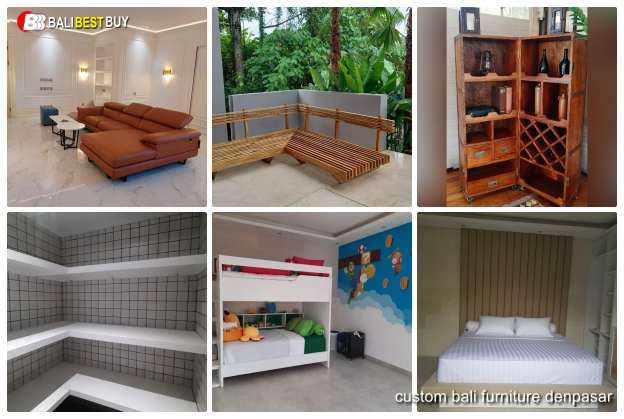 Contemporer furniture in Bali