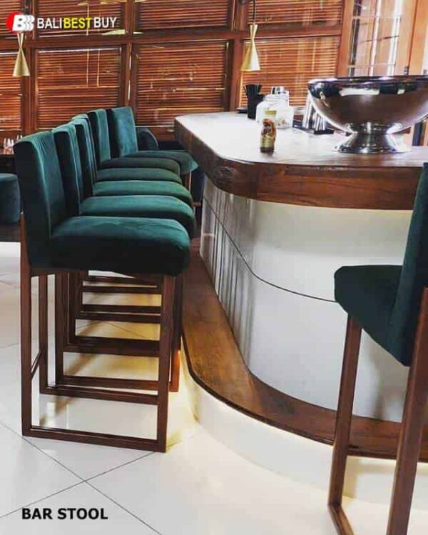 bar stool with natural color