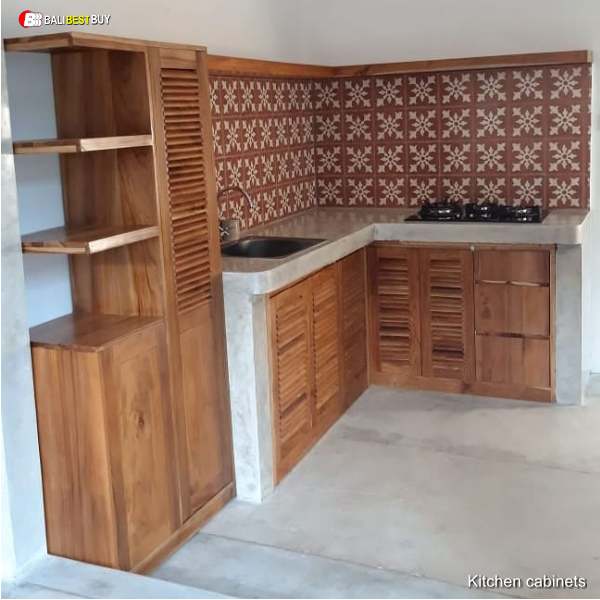 Kitchen cabinets. Solid wood.