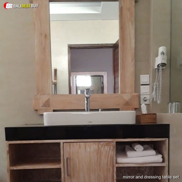 Vanity Cabinet And Mirror