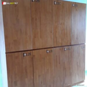 Wood Locker Cabinets