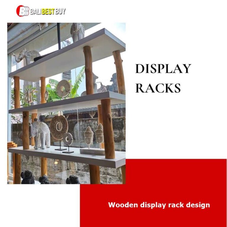Wooden Display Rack design Bali Best Buy Furniture