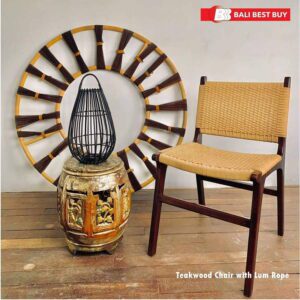 Teakwood Chair with Lum Rope