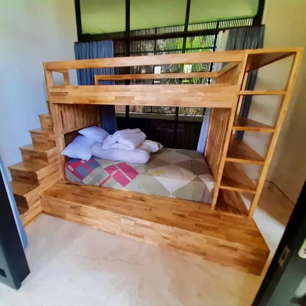 Natural bunk Bed Made By Sungkai