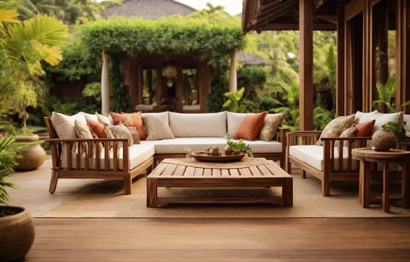 Handmade Indonesian Teak Patio Furniture 2024
