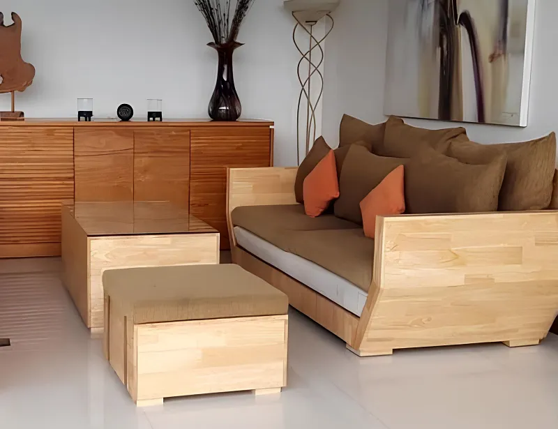 Rubberwood Finger Joint Laminated Board Furniture