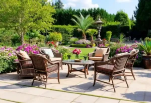 Outdoor furniture materials
