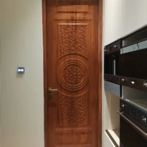 custom solid teak doors
