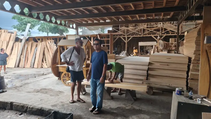 Step by step guide on how to order custom furniture in Bali from design to production.