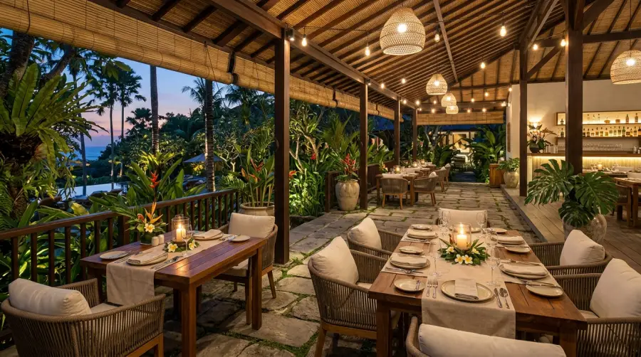 Outdoor Furniture Bali for restaurant