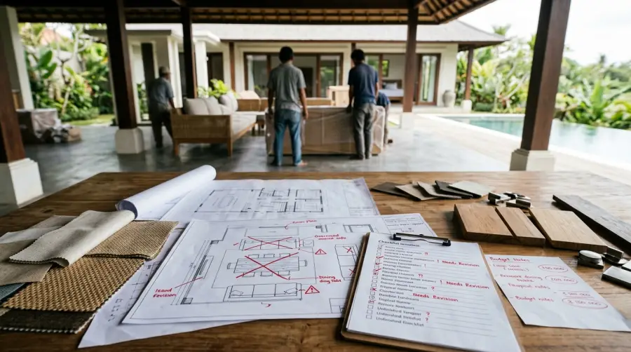 Common villa furnishing mistakes that increase costs and maintenance issues